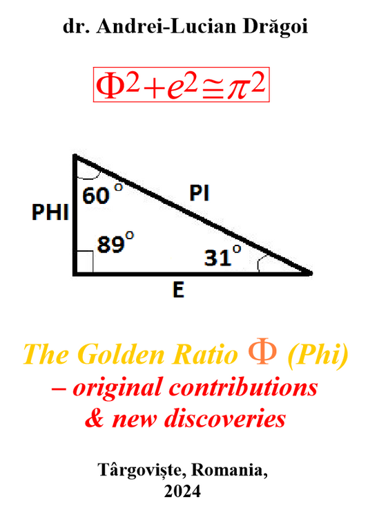 The Golden Ratio (Phi) – original contributions & new discoveries (ebook)