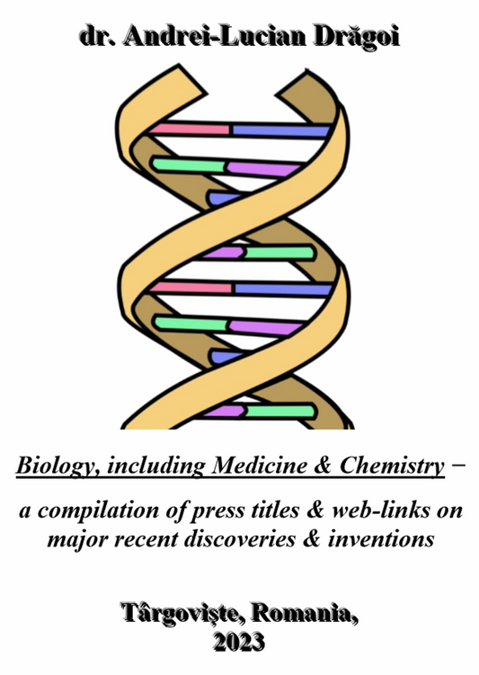 (ebook-pdf) Biology, including Medicine & Chemistry − a compilation of press titles & web-links on major recent discoveries & inventions