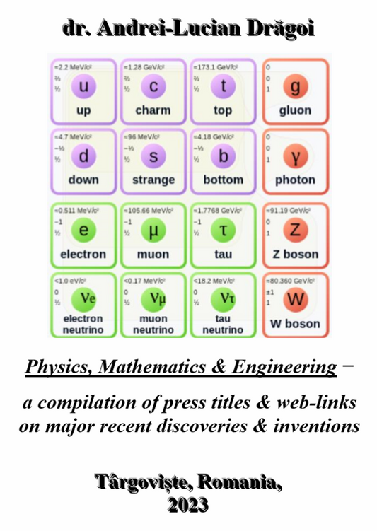 (ebook-pdf) Physics, Mathematics & Engineering − a compilation of press titles & web-links on major recent discoveries & inventions