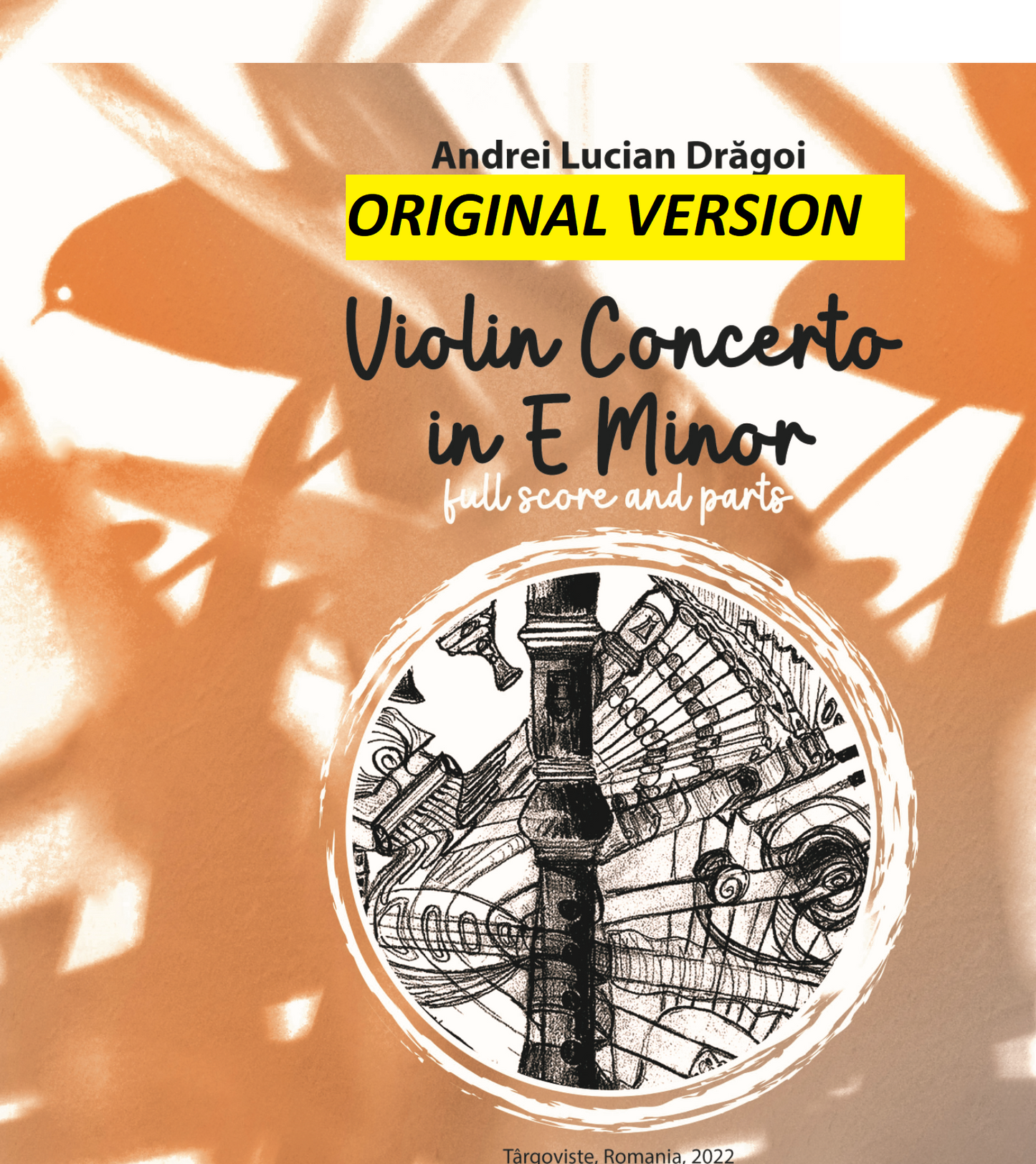 (ebook-pdf) My Violin Concerto in E minor ("The sad seasons of humankind") - full score & parts