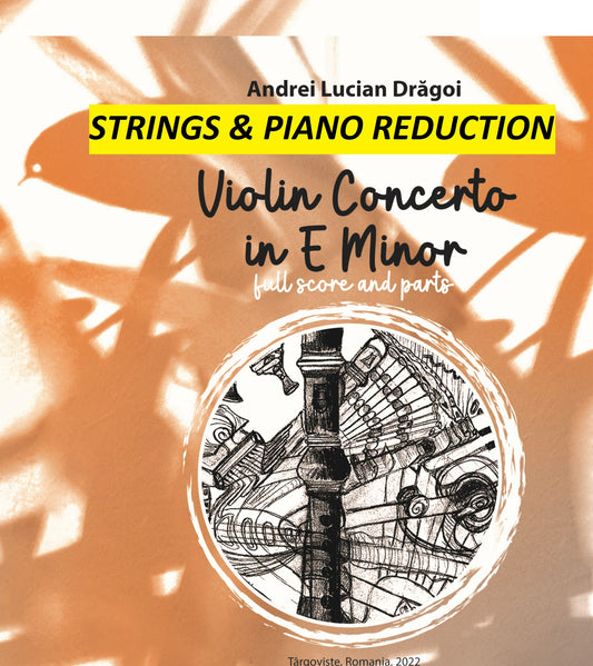 (ebook-pdf) My Violin Concerto in E minor - strings & piano reduction (full score & parts)